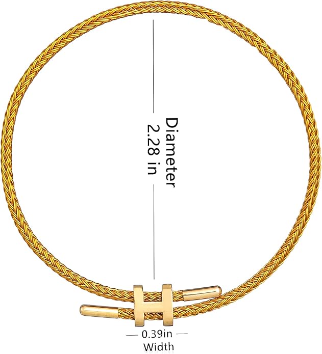 Buckle Wire Rope Bracelet