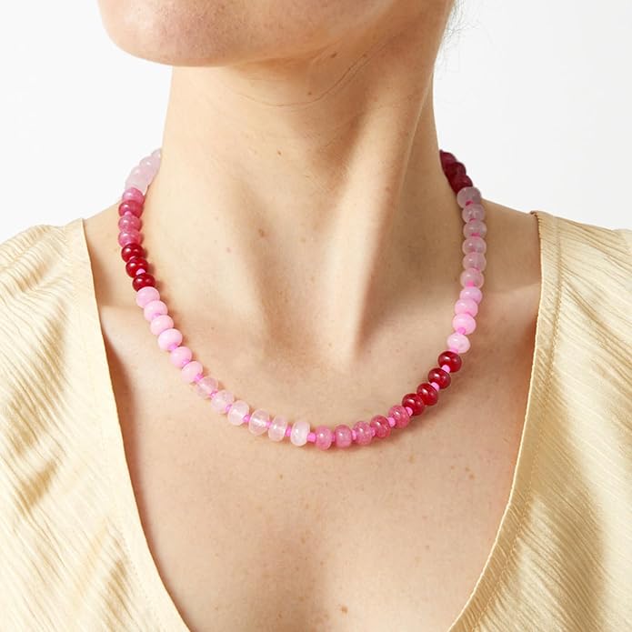 Cherry Pop Beaded Choker Necklace