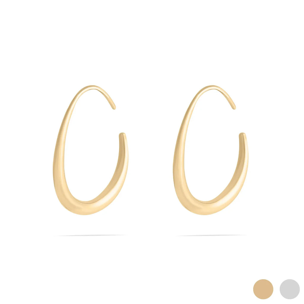 Ava Oval Earrings  Will Randall Jewelry
