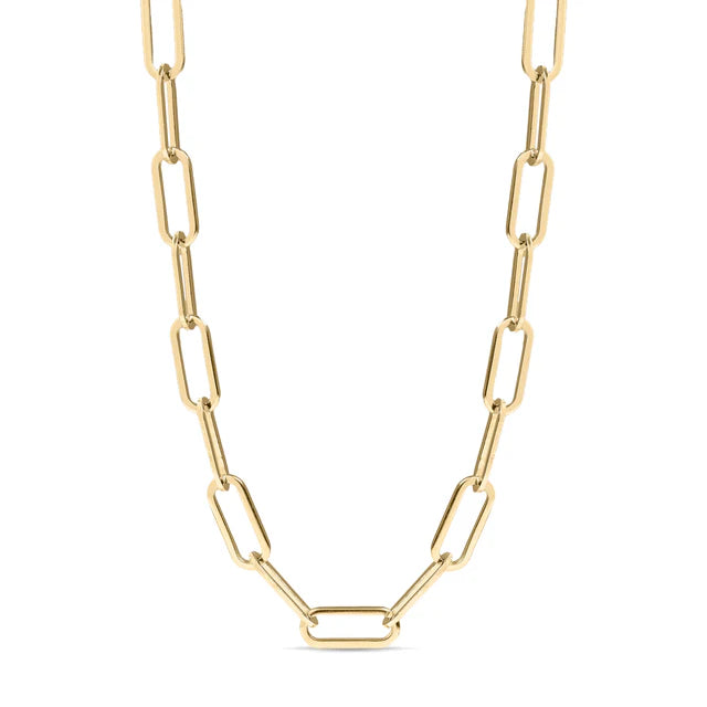Nyla Paperclip Chain Necklace