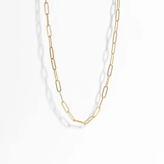 Nyla Paperclip Chain Necklace
