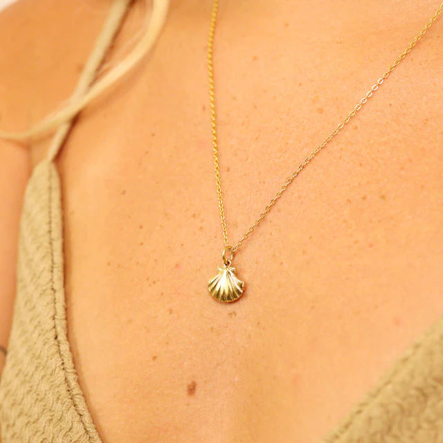 Nicole Clam Shell Charm Necklace